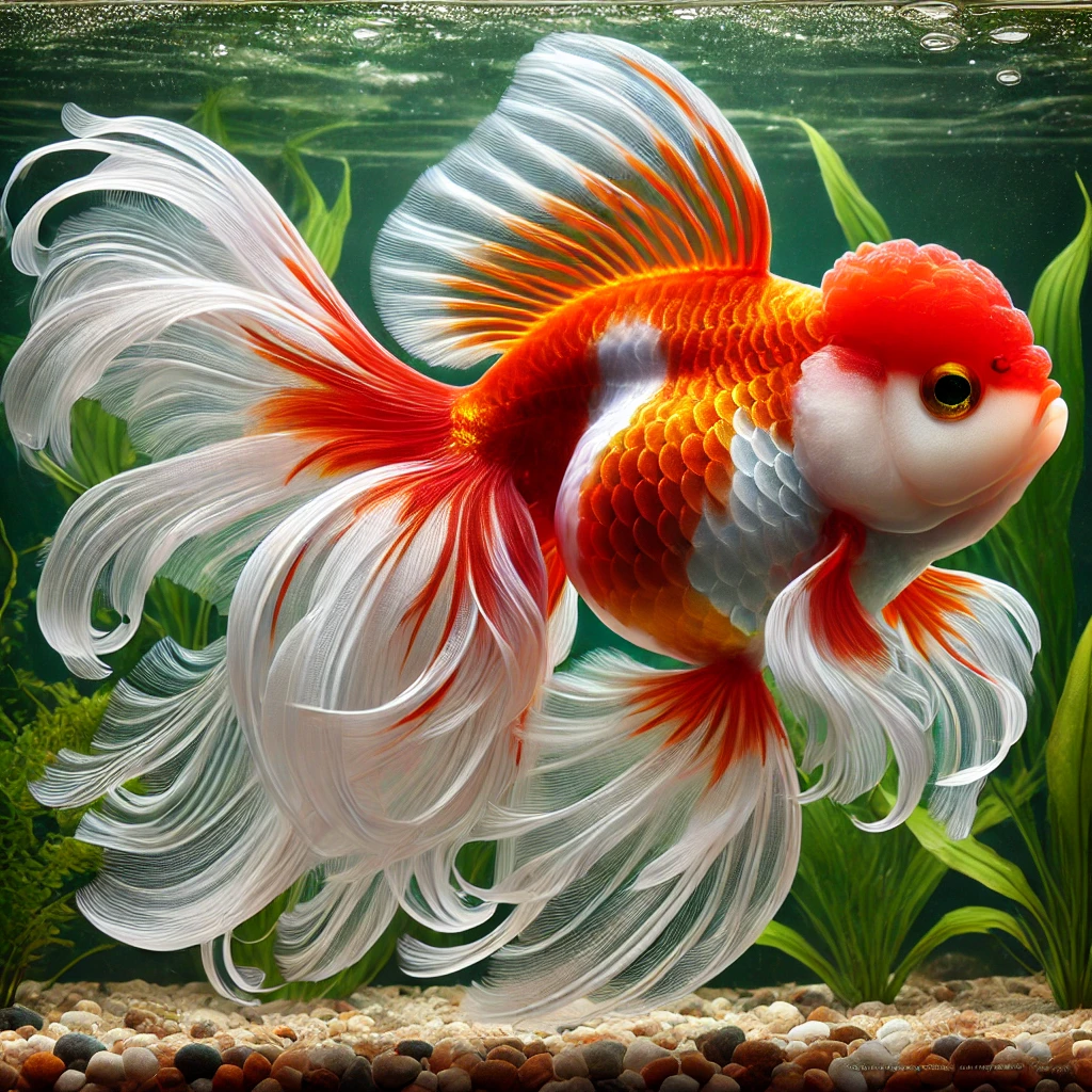Carassius auratus comete Kometa
