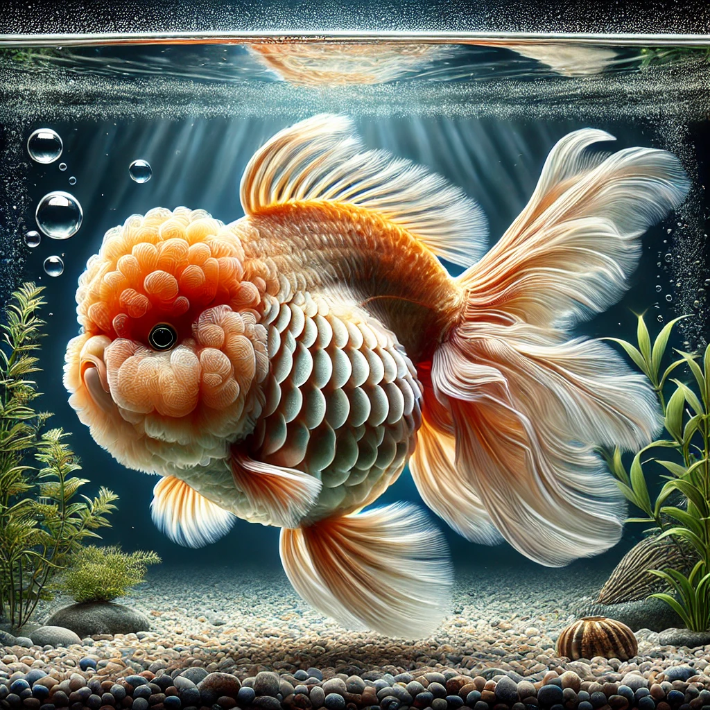 Carassius auratus pompon Bambule