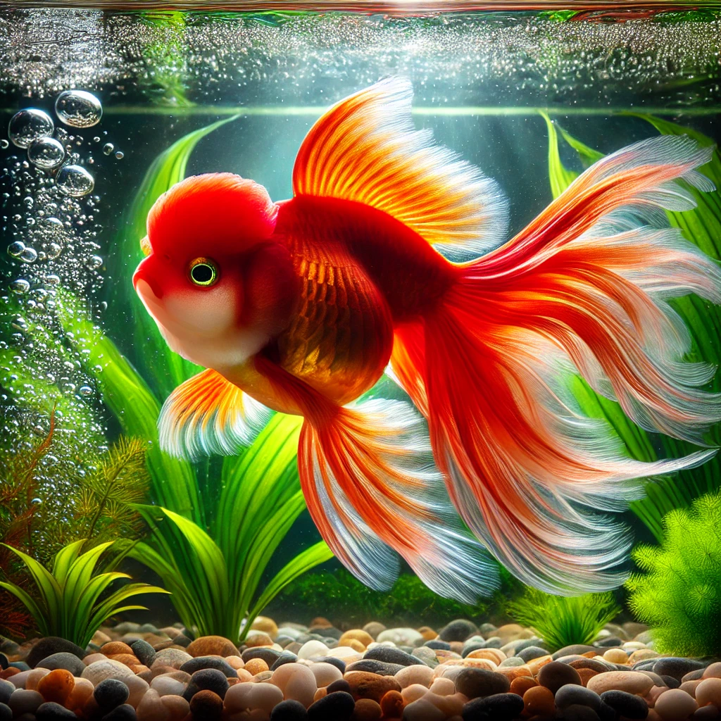 Carassius auratus rouge Zlatá rybka