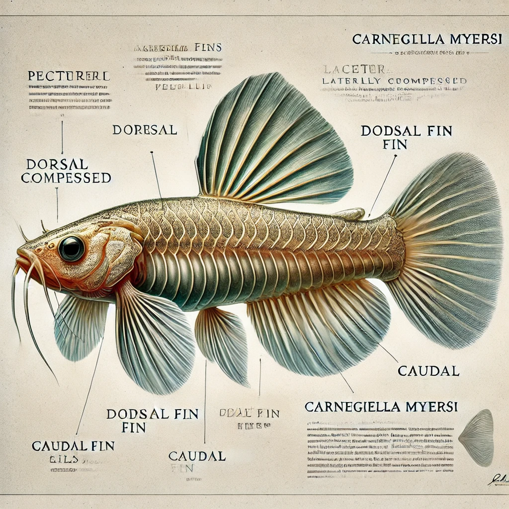 Carnegiella myersi Průhledný