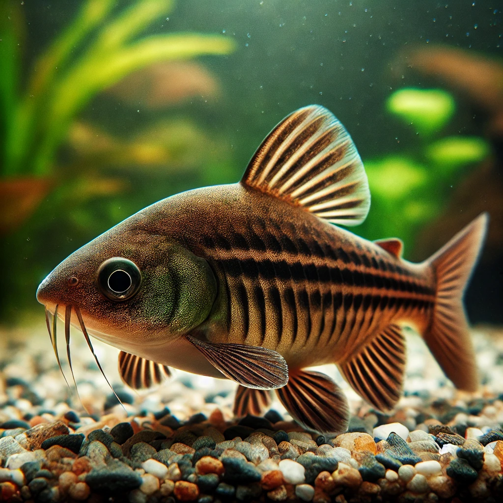 Corydoras aeneus Kovové Corydoras