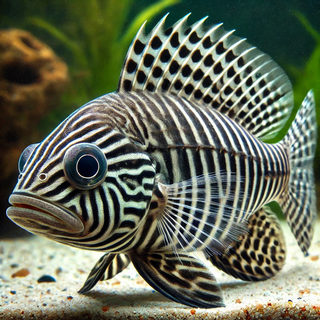 Ctenopoma fasciolatum Pruhovaný ctenopom