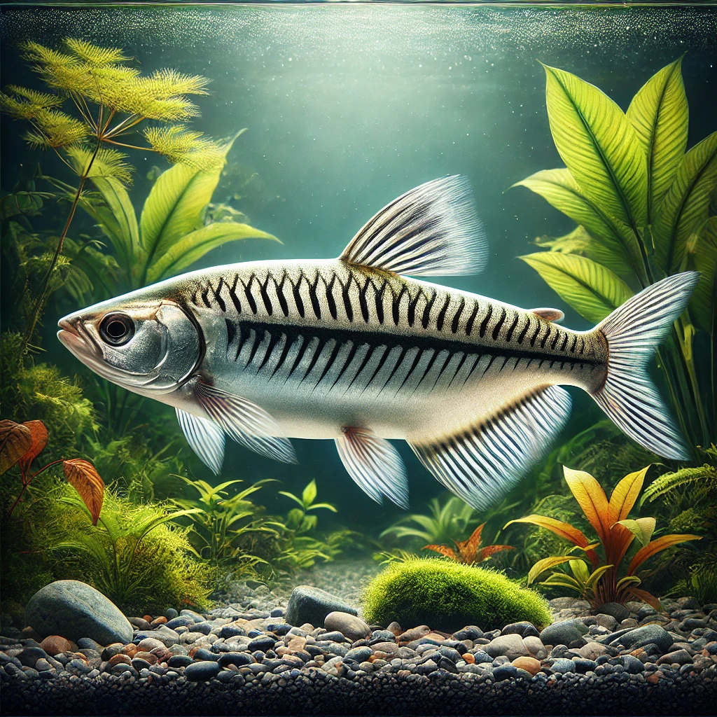 Distichodus lussoso Dlouhý nos distis