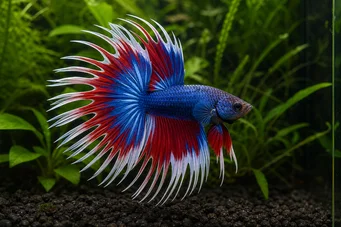 Betta splendens crownmoon Bojovník