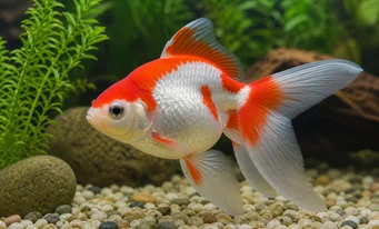 Carassius auratus japonais (Japonská zlatá rybka)
