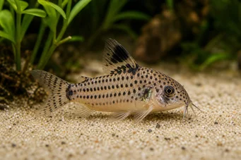 Corydoras schwartzi Corydoras s pěti kapelami