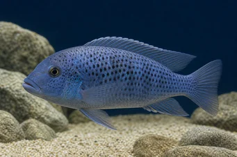 Cyrtocara polystigma (Haplo spatřeno)