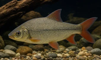 Distichodus noboli (Červené ploutve distichodus)