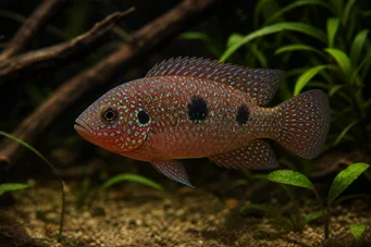 Hemichromis bimaculatus (Cichlid Jewel)
