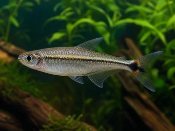Hemigrammopetersius caudalis (Kongo tetra se žlutou)
