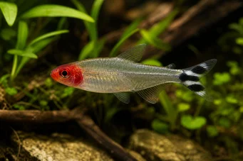 Hemigrammus rhodostomus (červený nos)