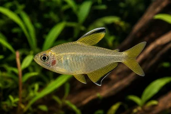 Hyphessobrycon pulchripinnis (Lemon Tetra)