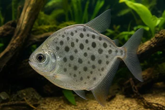 Metynnis maculatus Metynnis interpunkční
