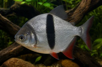 Myleus schomburgkii Schomburgk Myleus, černý bar Myleus