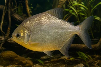 Mylossoma aureum Pompano, Golden Paní
