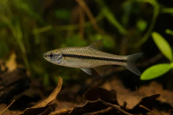 Nannaethiops unitaeniatus (Africká tetra na lince)