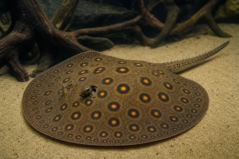 Potamotrygon motoro (Océlée Freshwater Pastenague)
