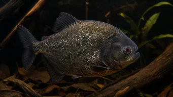 Serrasalmus rhombeus (Paku spatřil, bílý piranha)