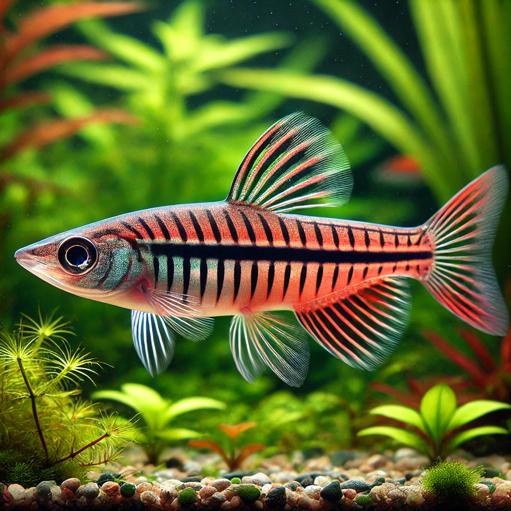 Nannostomus beckfordi Tužka