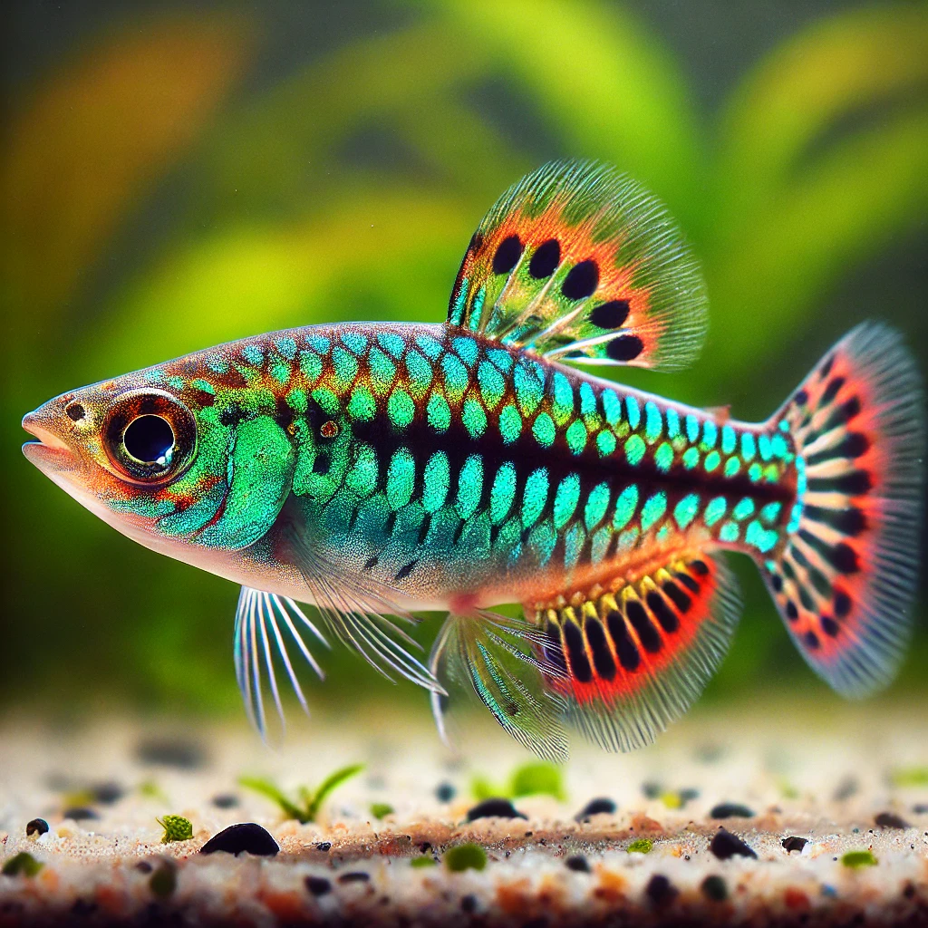 Pachypanchax playfairii Tečkovaný panchax