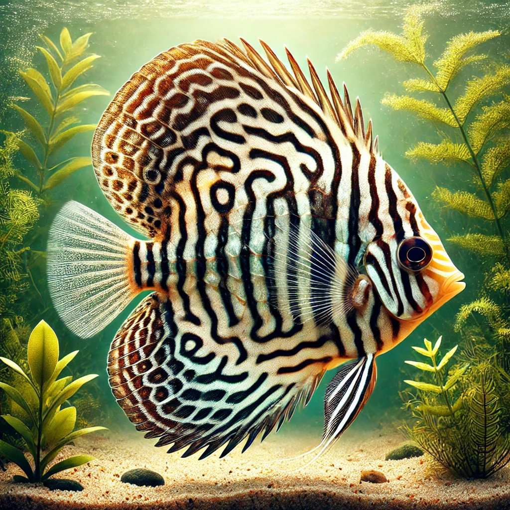 Pantodon buchholzi Motýlí ryby