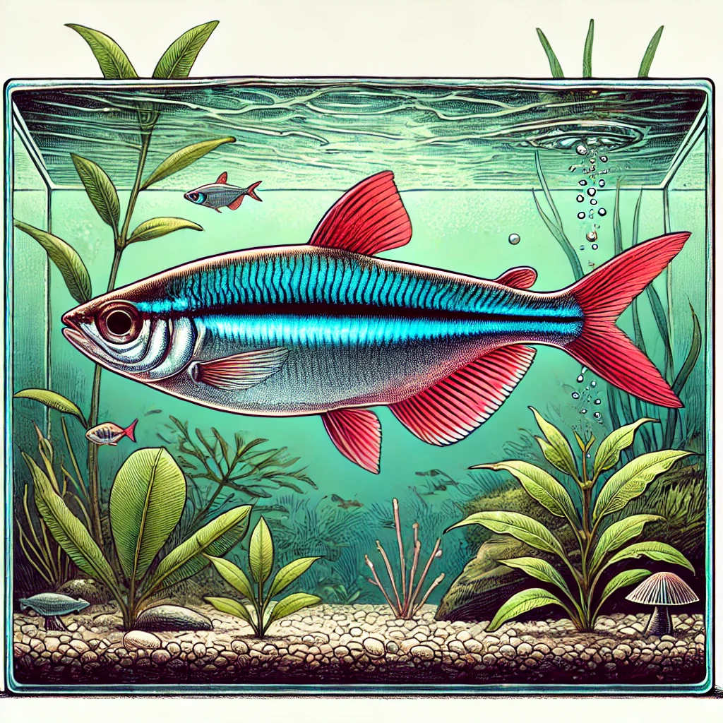 Paracheirodon axelrodi Tetra kardinál