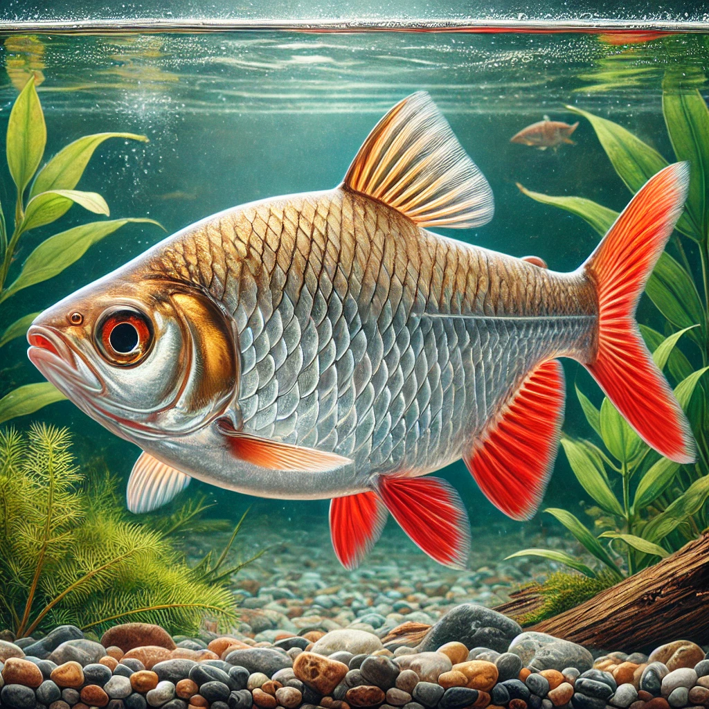 Scardinius erythrophthalmus (Rottengle)