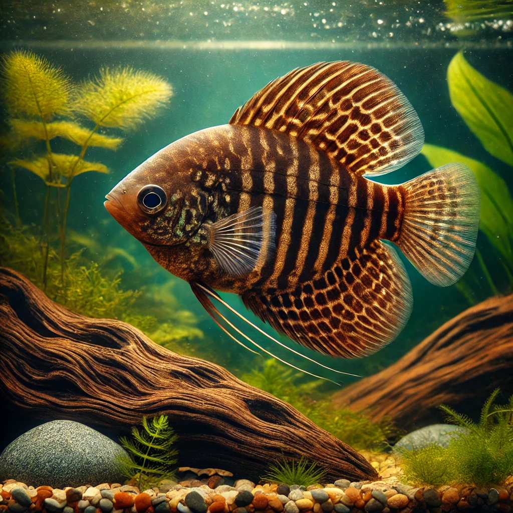 Sphaerichthys osphromeno... Čokoládová gourami